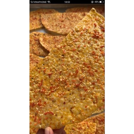 BÁNH TRÁNG DỪA NƯỚNG MẮM TÉP 10 MIẾNG BÌNH ĐỊNH