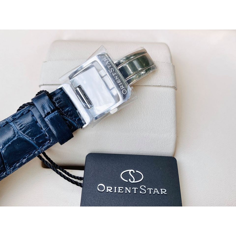 Đồng hồ nam Orient Star Open heart Blue Dial RE-AT0006L00B - Máy Automatic - Kính Sapphire