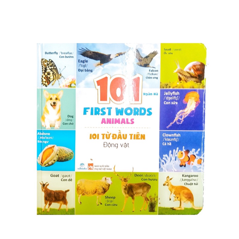 Sách - 101 First Words - 101 Từ đầu tiên - Song ngữ Anh - Việt - ndbooks