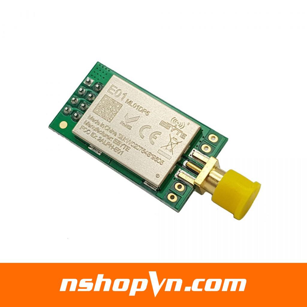 Mạch thu phát NRF24L01 + PA + LNA 2.4Ghz 100mW