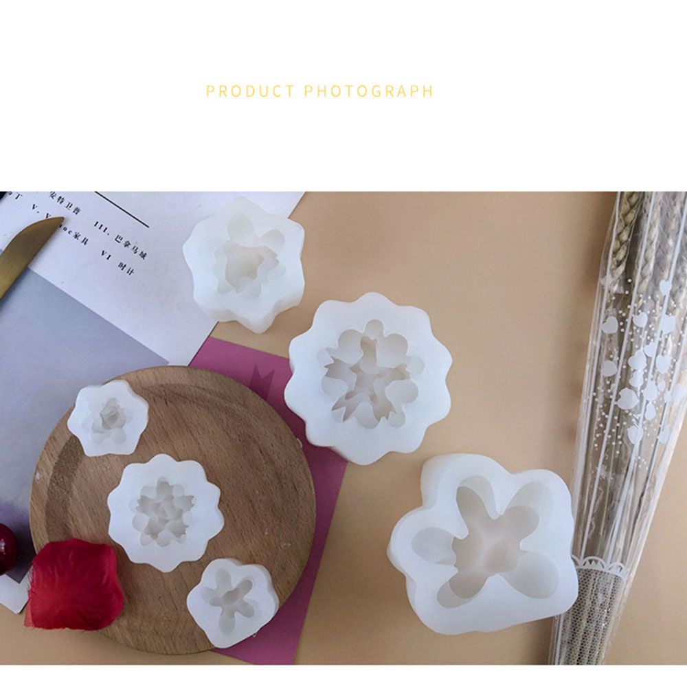 Khuôn Silicone Làm Chậu Hoa Mọng Nước Hình Tròn Tiện Dụng