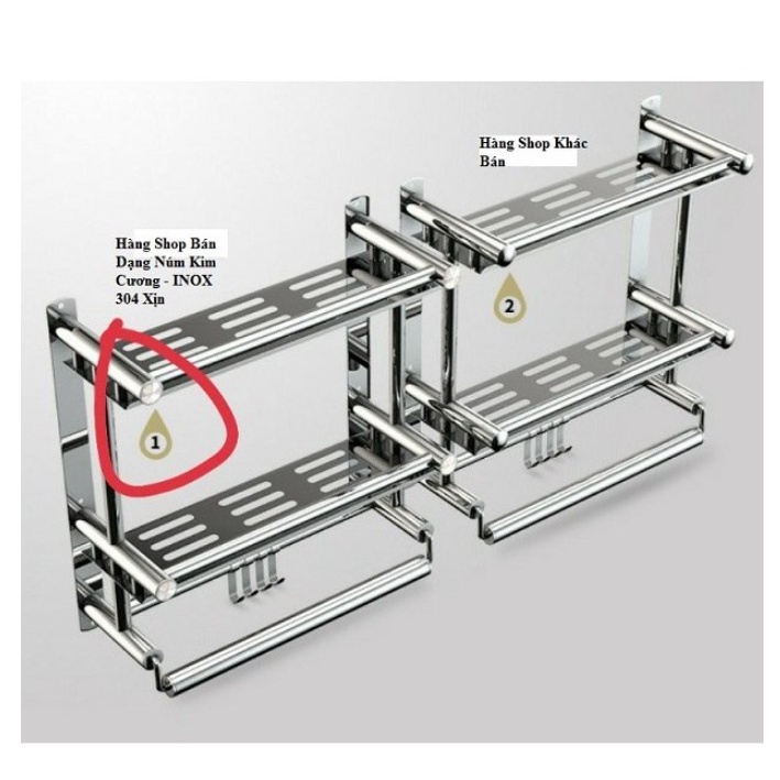 Giá Treo Khăn Tắm OENEN Inox 304 Cao Cấp Dán Tường Tiện Lợi, Chắc Chắn