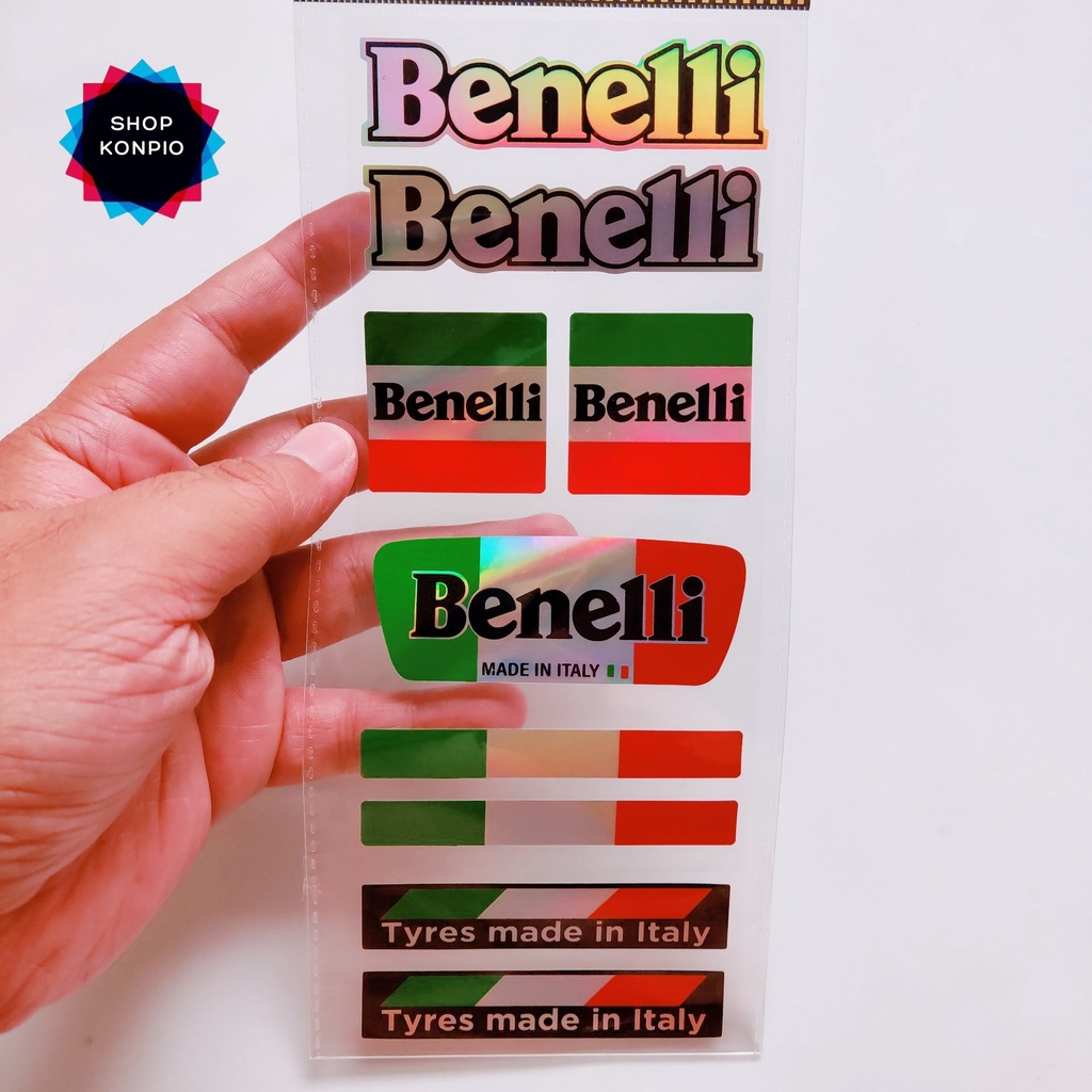 Tem Phản Quang Benelli Dán Xe Chống Thấm Nước