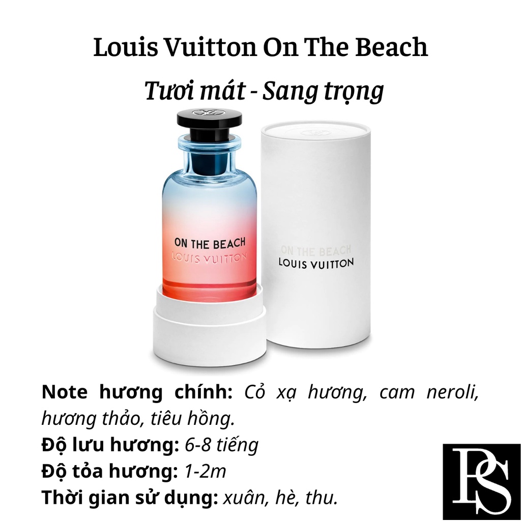 Nước hoa Niche - Louis Vuitton On The Beach tươi mát, sang trọng
