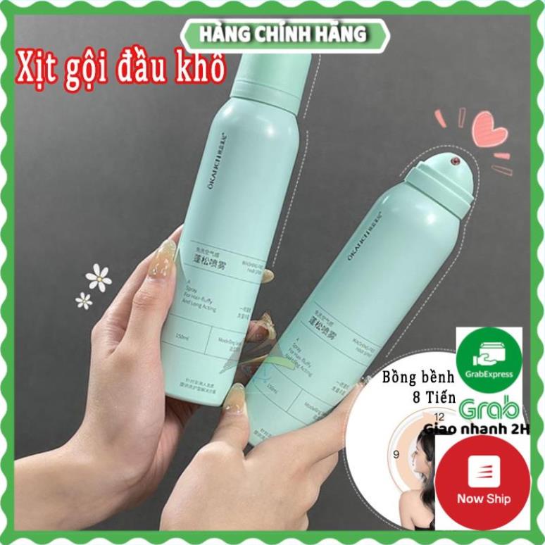 Dầu Gội Khô Dạng Xịt Spes Modelling Senies 150ml Nhanh Trong 15 Phút - HANA