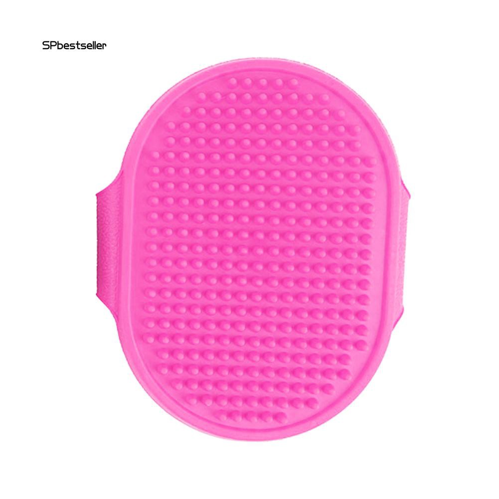 Bàn chải lông mát xa khi tắm dành cho thú cưng