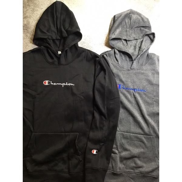 Áo nỉ Champion logo thêu đẹp mặc ấm thu đông nam nữ đều mặc dc