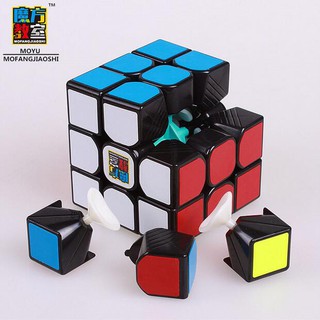 Đồ chơi Rubik Moyu MF 3x3 Viền Đen Sticker