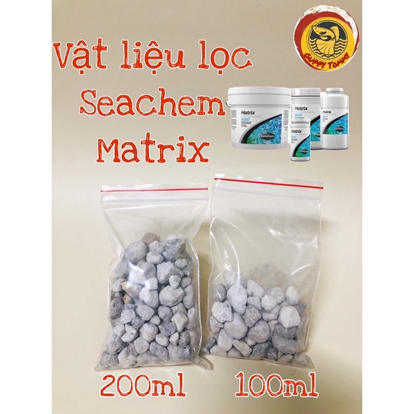 Vật liệu lọc cao cấp đá Seachem Matrix 100ml-200ml