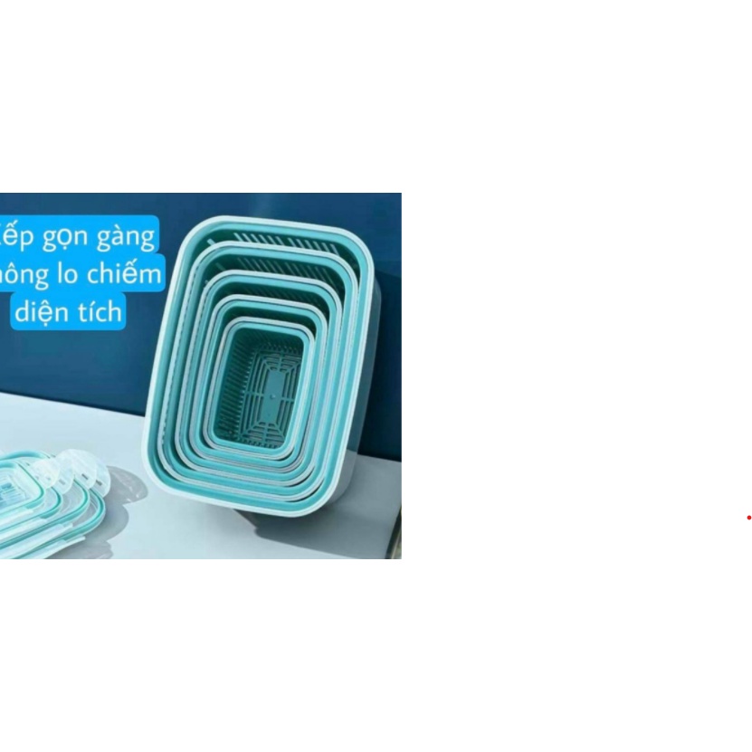 HỘP ĐỰNG ĐỒ BẢO QUẢN TỦ LẠNH - Bộ set 5 rổ hộp đựng đồ tủ lạnh đa năng thông minh cao cấp