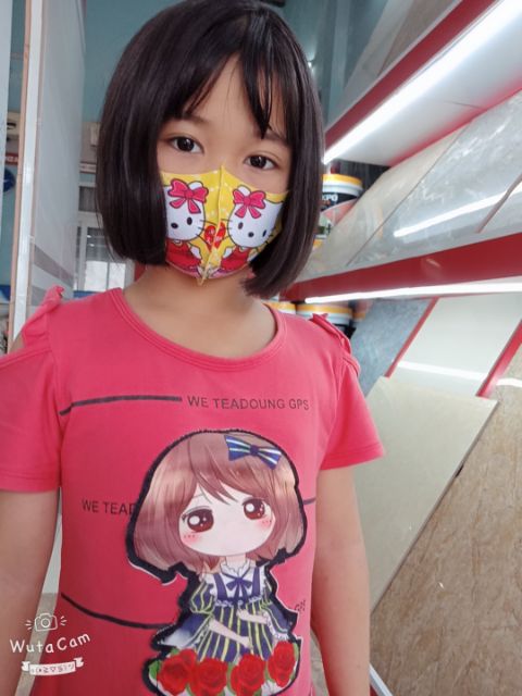 Khẩu trang su kháng khuẩn cho bé