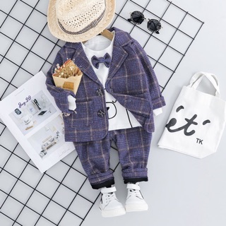 SET VEST BÉ TRAI