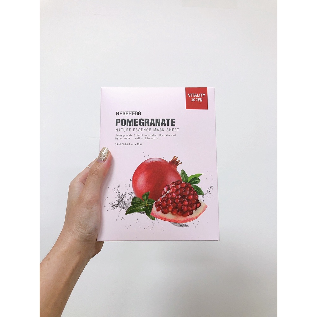 Hộp 10 Miếng  Mặt Nạ Dưỡng Da Hebeheba