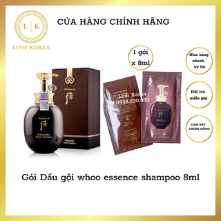 Gói Dầu gội whoo essence shampoo 8ml_date mới 2025
