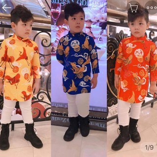 Áo dài cách tâm gấm lụa đẹp