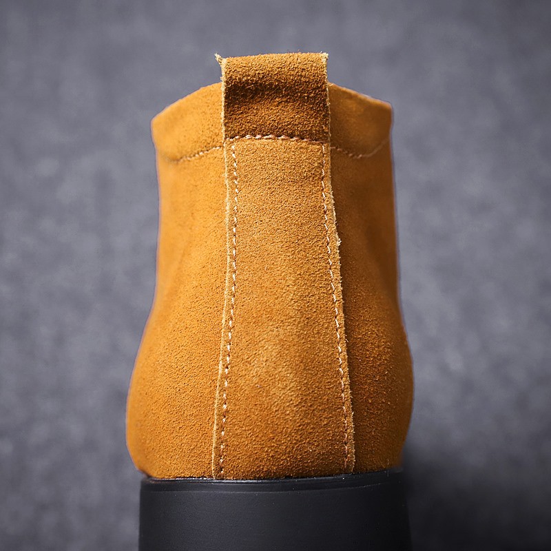 Suede Boots Kl3221 Vintage Style For Men
