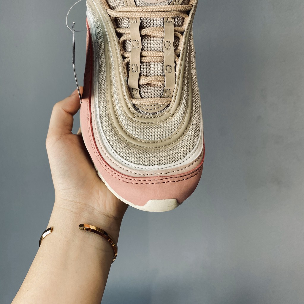 Giày Thể Thao Sneaker air 97 vàng nhạt pha hồng mới | BigBuy360 - bigbuy360.vn