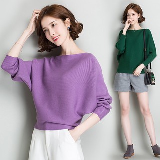 ÁO LEN NỮ CÁNH DƠI- ÁO LEN NỮ HÀN QUỐC V0050
