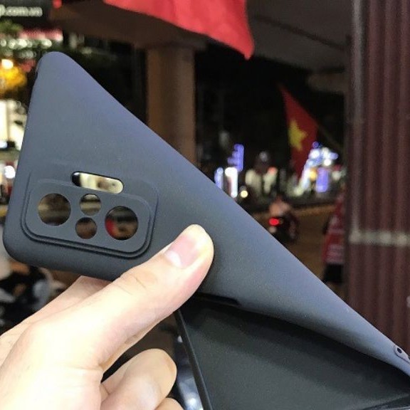Ốp lưng dẻo Xiaomi Redmi Note 10 4G / Note 10s / Redmi Note 10 Pro (đen) bảo vệ