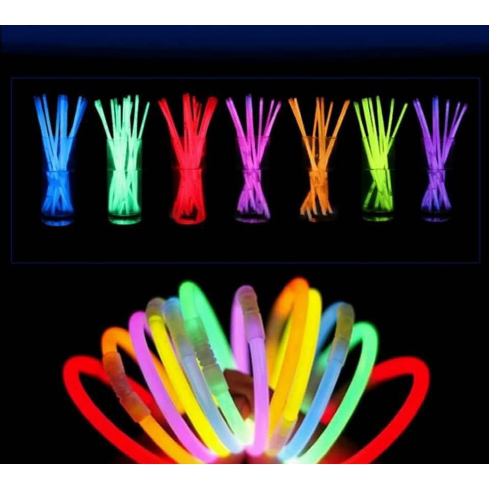 Hộp vòng tay phát sáng glow stick ( 1 hộp = 100c )