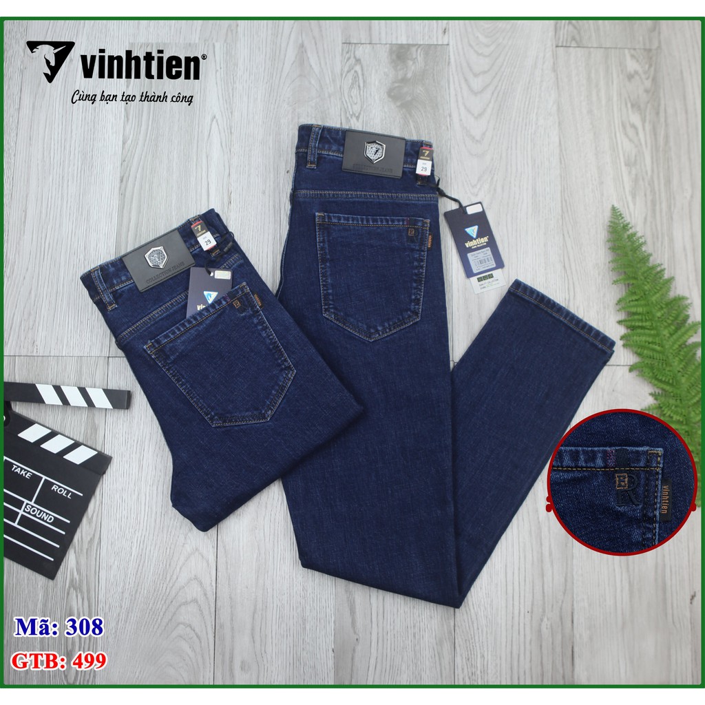 Quần Jeans Nam Cotton Cao Cấp Vĩnh Tiến 499