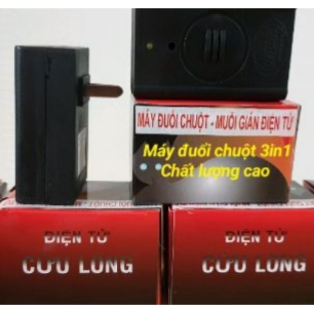 Máy đuổi muỗi gián chuột cao cấp cửu long dùng công nghệ mỹ chất lượng cao bảo hành đổi mới trong 6 tháng