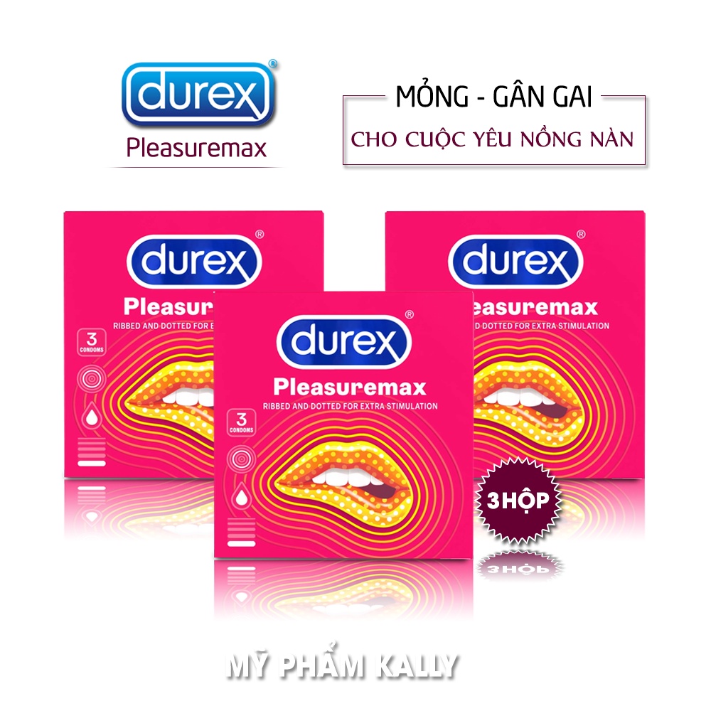 Bao cao su Durex Fetherlite (Hộp 3c) - Thương Hiệu Được Ưa Chuộng và Tin Dùng  Nhất Hiện Nay.