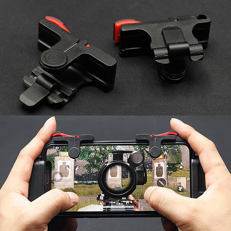 Tay Cầm Có Phím Hỗ Trợ Chơi Game Pubg Cho Điện Thoại / Máy Tính Bảng