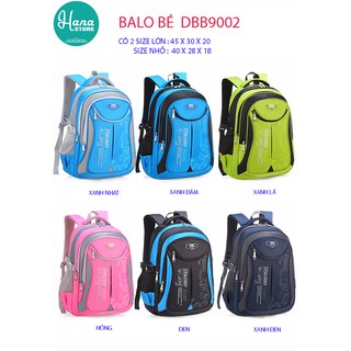 [XẢ KHO 3 NGÀY] BA LO DBB9002 CHO BÉ ĐI HỌC ĐI CHƠI chống nước cao cấp Thời Trang- HANASU
