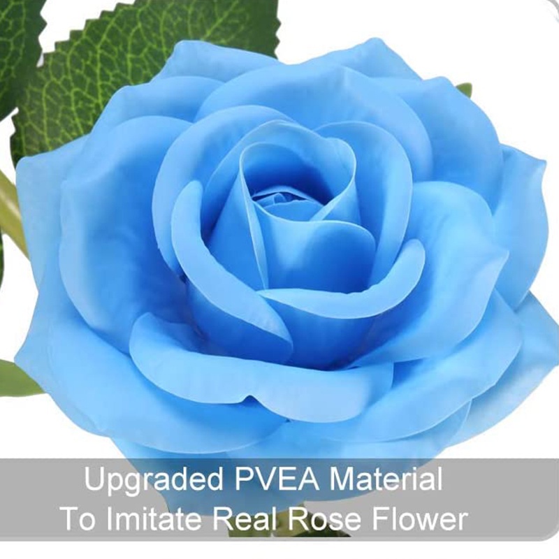 Đèn Led Năng Lượng Mặt Trời 3 Đầu Hình Hoa Hồng Trang Trí Sân Vườn