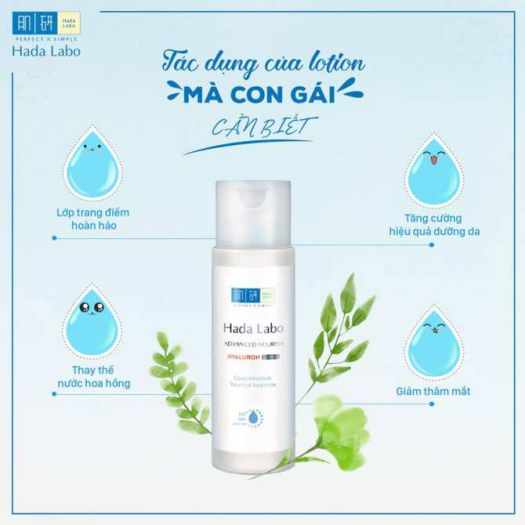 Dung dịch dưỡng ẩm (Da dầu) Hada Labo Advanced Nourish Hyaluronic Acid Lotion For Oily Skin 100ml -170ml | BigBuy360 - bigbuy360.vn