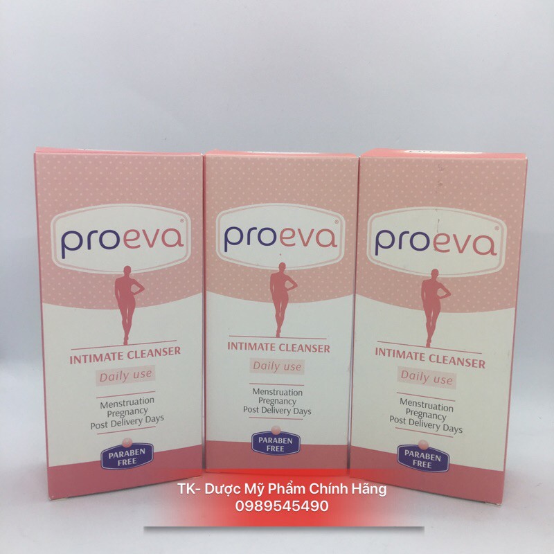 Dung Dịch Vệ Sinh Phụ Nữ PROEVA dung tích 125ml- Hàng chính hãng, nhập khẩu nguyên hộp từ Italia