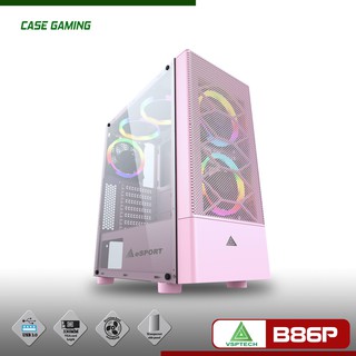 CASE MỚI VỀ Vỏ Case máy tính B86 - Mặt Lưới - Kính Cường Lực Full màu thumbnail