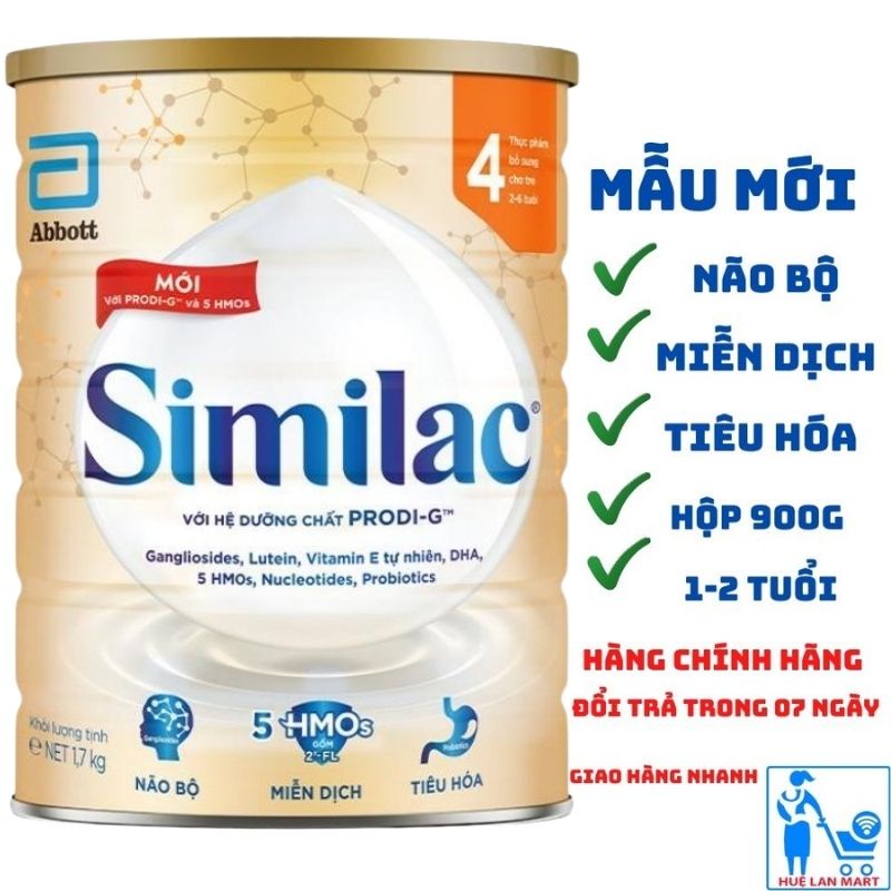 [CHÍNH HÃNG] Sữa Bột Abbott Similac Prodi-G 5HMOs Não Bộ Miễn Dịch Tiêu Hóa Số 4 - Hộp 1,7kg