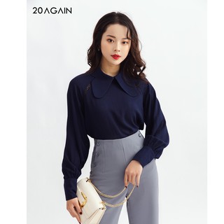 Áo Sơ mi dài tay phối ren dây - 20AGAIN - ASA1042