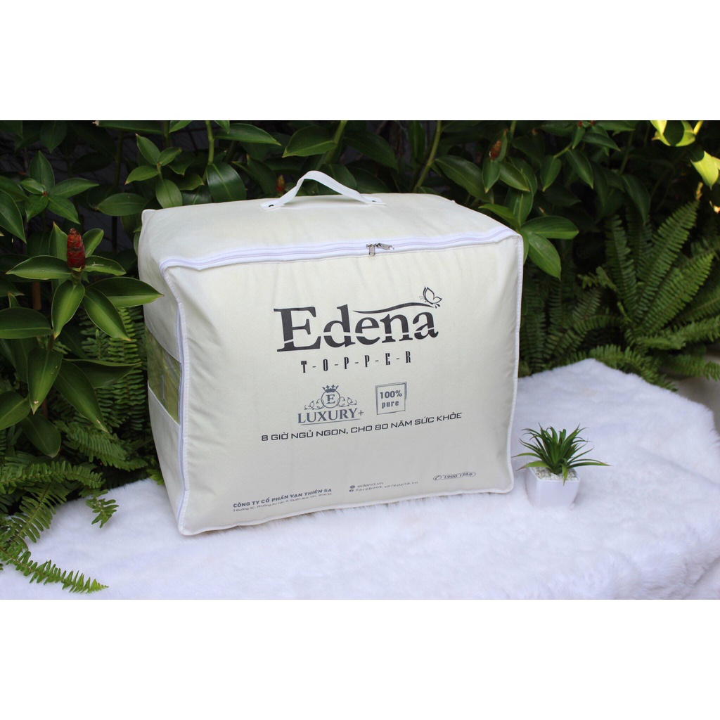 Topper Deluxe EDENA, Tấm Lót, Làm Mềm Nệm  - Hàng Chính Hãng