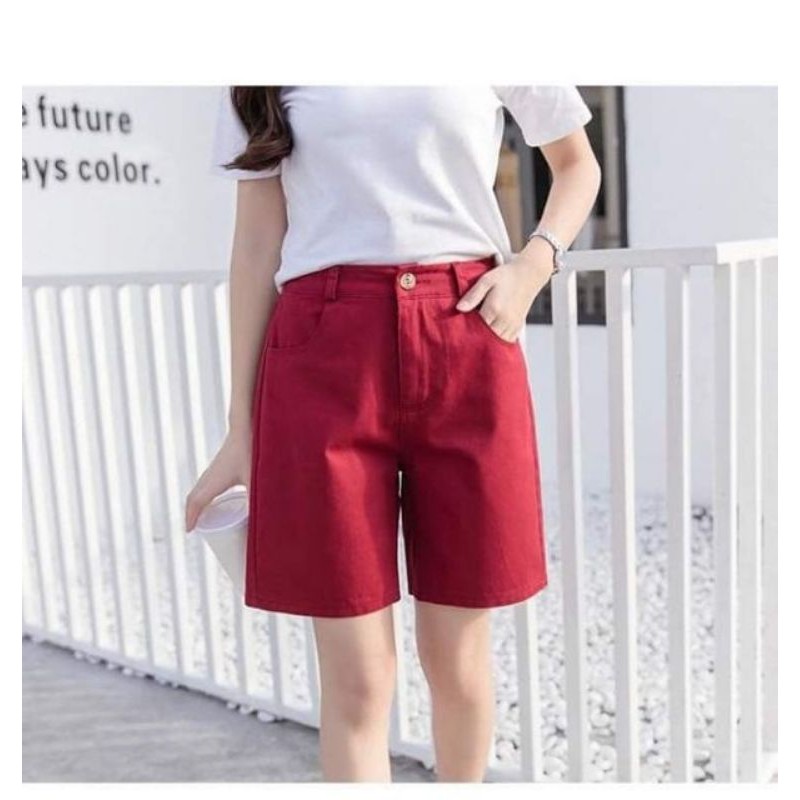 Quần short nữ kaki