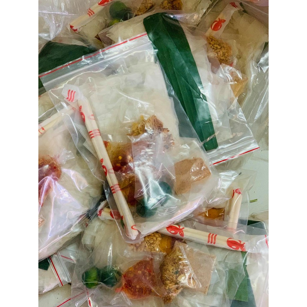 (Túi zip150GR) Bánh tráng sate ớt full topping siêu cayyy!!