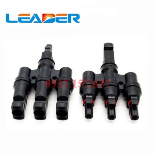 Đầu chia MC4 T3 vào 3 ra 1 hãng LEADER