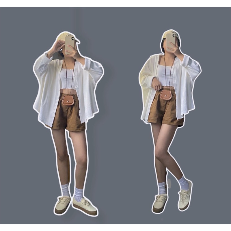 Áo Khoác Jem Closet Nỉ Cadigan Hàn Trơn Form Lửng Rộng Ulzzang Simple Unisex ( Hình Thật 100% )