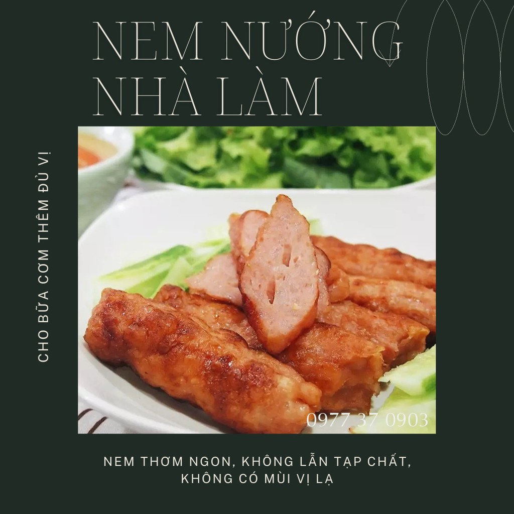 NEM NƯỚNG NHÀ LÀM 500G, KHÔNG HÀN THE, KHÔNG CHẤT BẢO QUẢN | BigBuy360 - bigbuy360.vn