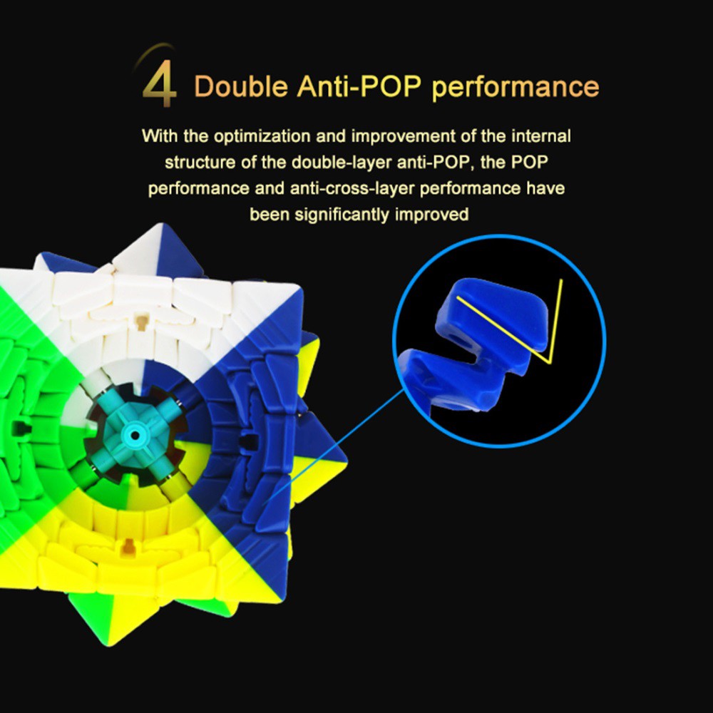 Rubik 5x5 YuXin HuangLong M Có Nam Châm
