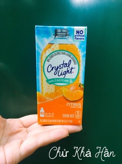 Bột pha nước trái cây Crystal Light 0 Calo