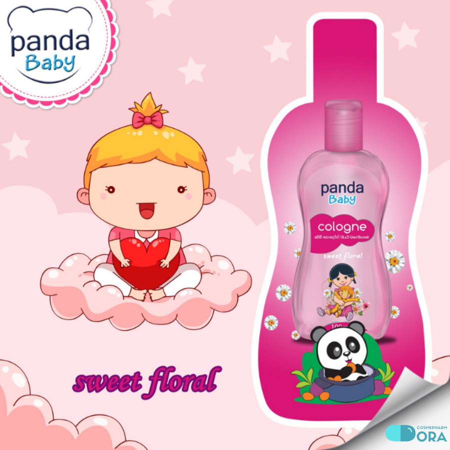 Nước hoa cho em bé Panda Baby Cologne Sweet Floral 100ml