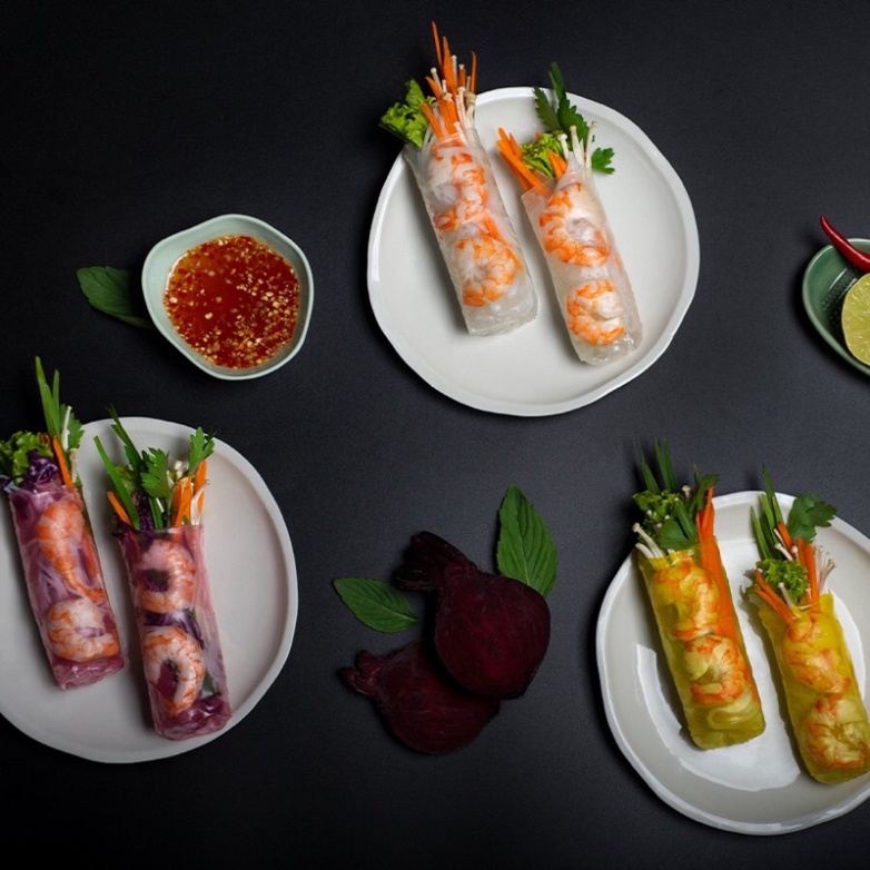 Bánh tráng 3 màu Mekong 22cm300g Healthy | BigBuy360 - bigbuy360.vn