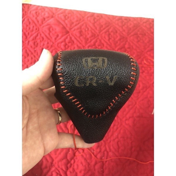 BỌC CẦN SỐ, PHANH TAY CRV 2012 - 2021 DA BÒ THẬT 100%, BẢO HÀNH 2 NĂM