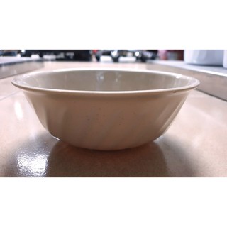 Tô xoắn Melamine màu đen nâu size lớn (TOX8) - chén bát nhà hàng dụng cụ pha chế