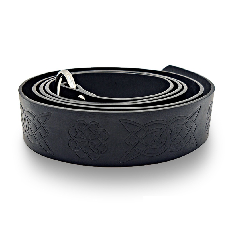 Nắp nổi thời trung cổ viking vegvisir da pu o ring belt retro renaissance