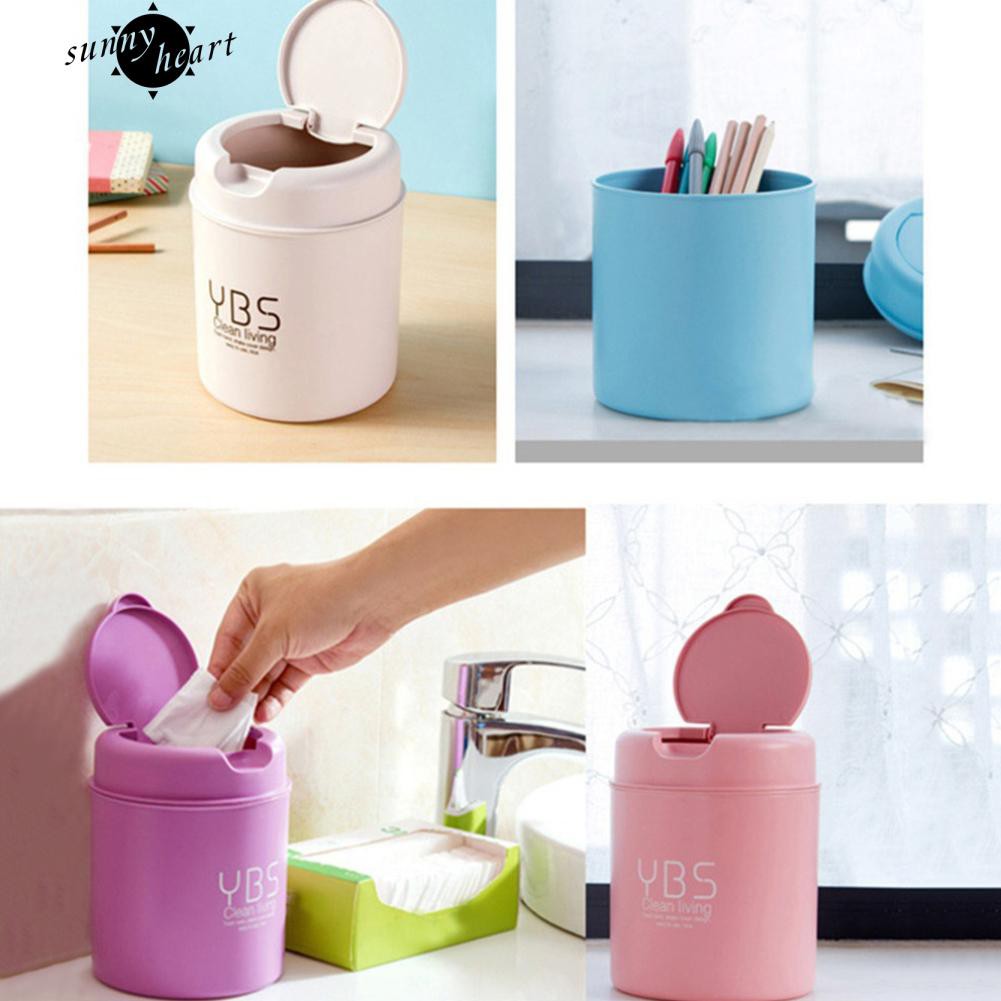 Thùng rác nhỏ để bàn thiết kế dễ thương