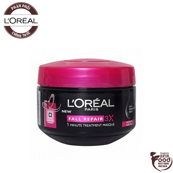 Kem Ủ Ngăn Ngừa Tóc Gãy Rụng L'Oreal Elseve Fall Resist 3X Deep Reinforcing Mask